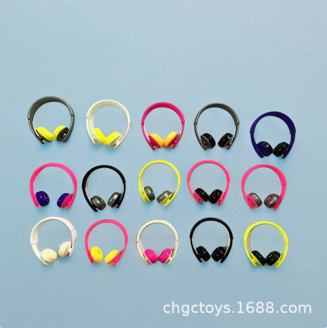 25 цветных мини-наушников аксессуары для игрушек утки в магазине молочного чая