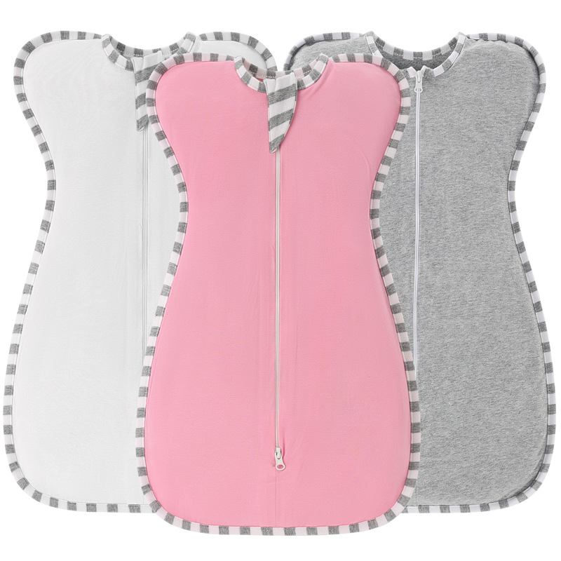 Outer membrane European and American newborn anti-startling swaddling baby surrender sleeping bag baby raise hand swaddling towel pajamas