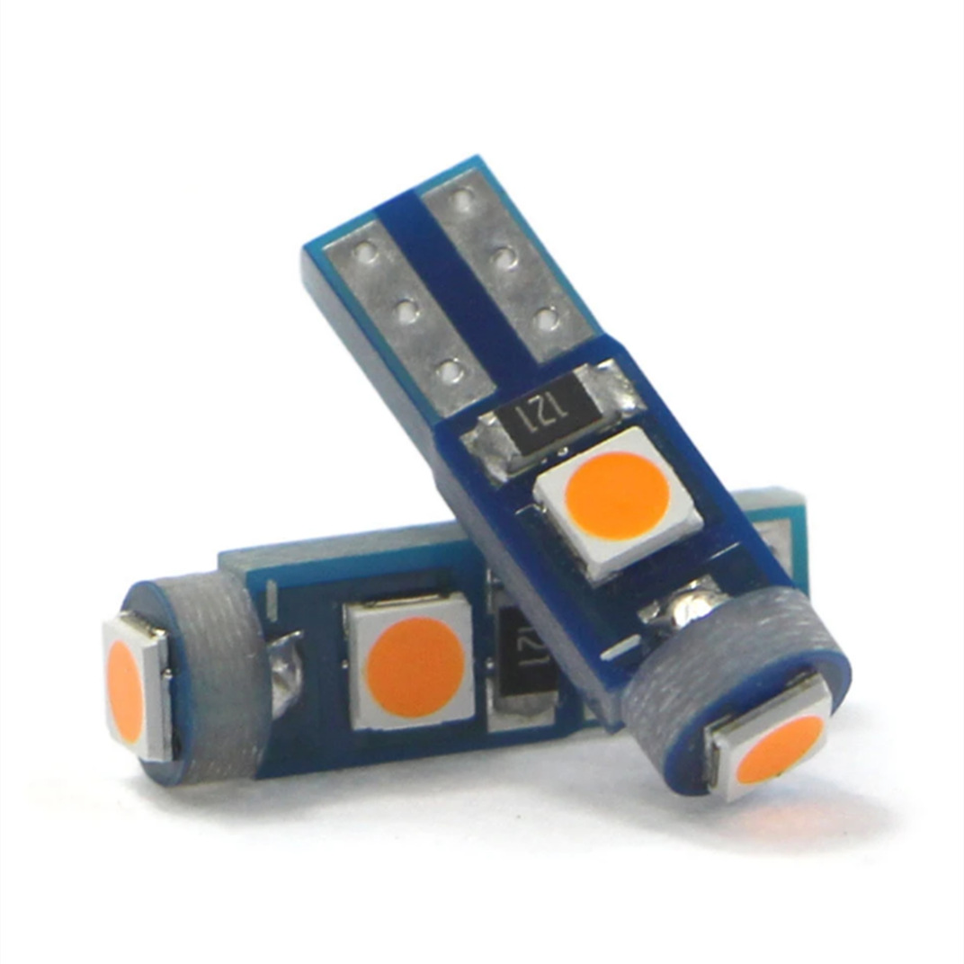 Car LED highlight instrument light T5 3030 3SMD indicator light instrument light central control light highlight display light