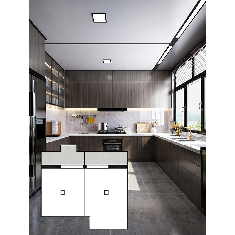 All aluminum honeycomb large plate integrated ceiling manufacturers wholesale whole house kitchen bathroom living room tooling hotel ceiling