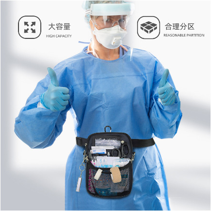 in stock Amazon Nurse Bag Toolkit Shoulder Bag Medical Care Multifunctional Work Pocket Medical Supplies