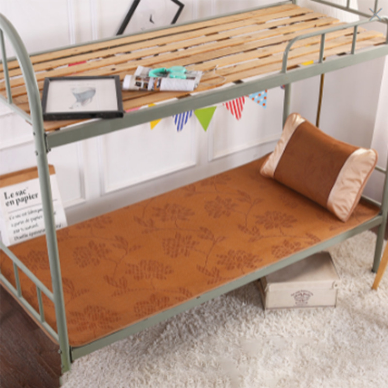 S25 New Straw Mat Student Dormitory Single Bed Lower Bunk Foldableable Rattan Mat Summer Ice Silk Cool Feeling