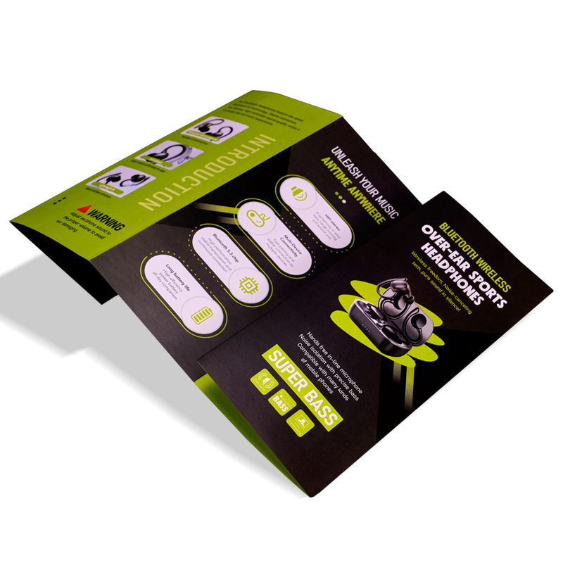 Xijia Product Manual Folding Custom Advertising Brochure Flyer Printing 70% off Pages 60% off Pages Custom Manufacturer