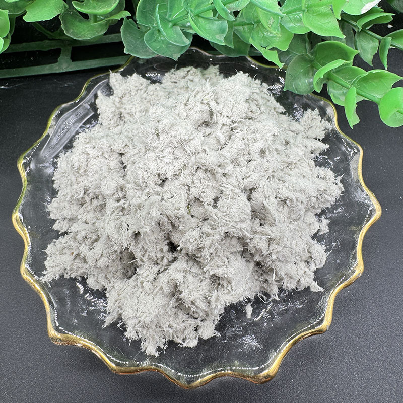 Sepiolite Fiber Insulation Material for Oil Drilling Mud, Lightweight Fiber Short Fiber Specifically for Oil Drilling