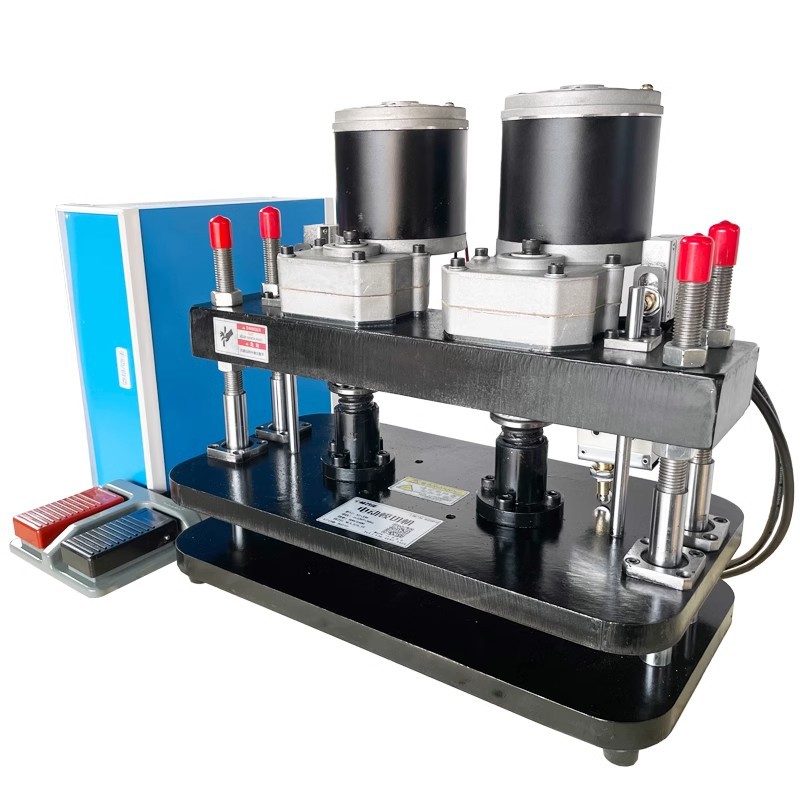Electric Pressure Stamping Machine Pvc Plastic Automatic Die Cutting Machine Large Fabric Leather Cutting and Cutting Machine Dual Motors