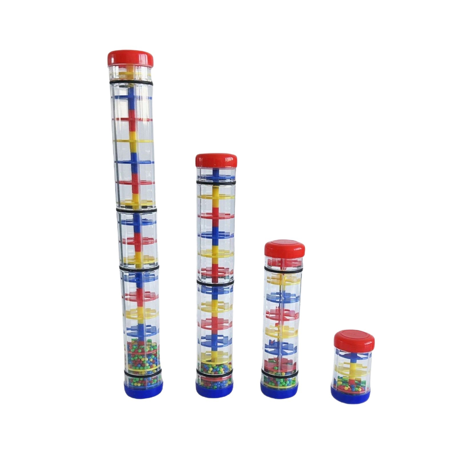 Rain Sound Sound Barrel Orff Percussion Instrument Rain Sound Simulator Barrel Rainbow Hourglass Sand Bell Early Education Music Teaching Aware