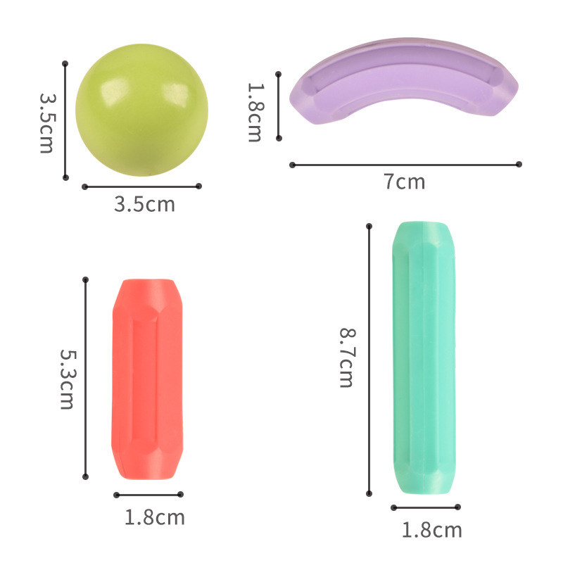 Wholesale magnetic bar building blocks puzzle strong magnetic children's magnetic building blocks magnetic attraction assembly early education changeable magnetic bar dispersion