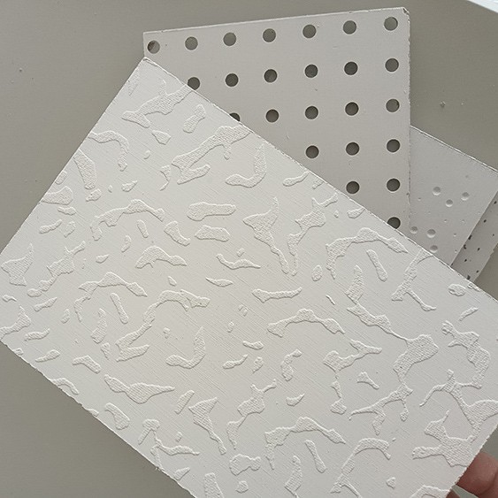 Calcium silicate board ceiling 600 × 600 workshop basement super fire-proof waterproof tide anti-subsidence cement gypsum board