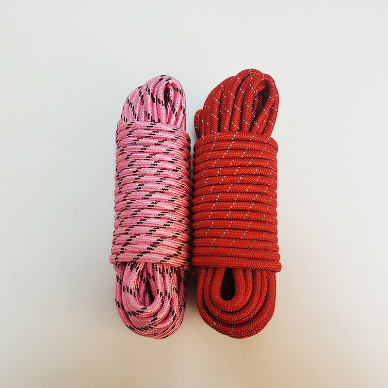 Factory rope net wholesale clothesline chemical fiber quilt rope lanyard indoor and outdoor thick windproof anti-slip rope binding rope