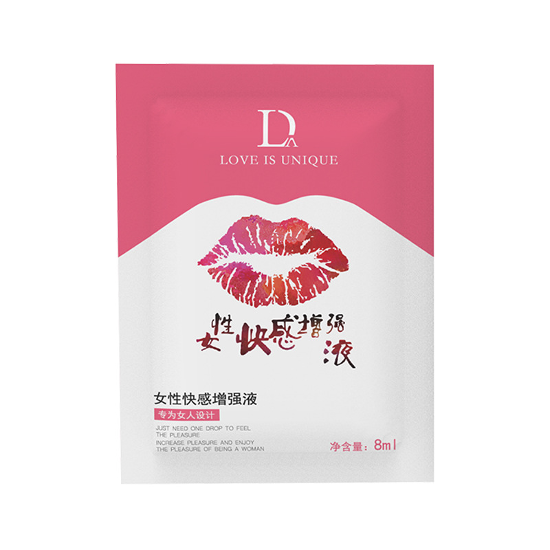 Single love women's high tide lip bag 8ml female external Pleasure enhancing water adult sex toys wholesale