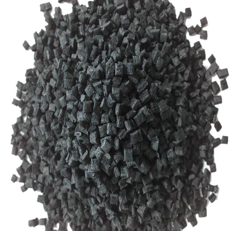 Black PPO reinforced 40 flame retardant hydrolysis resistant recycled plastic particles long-term in stock preferential supply