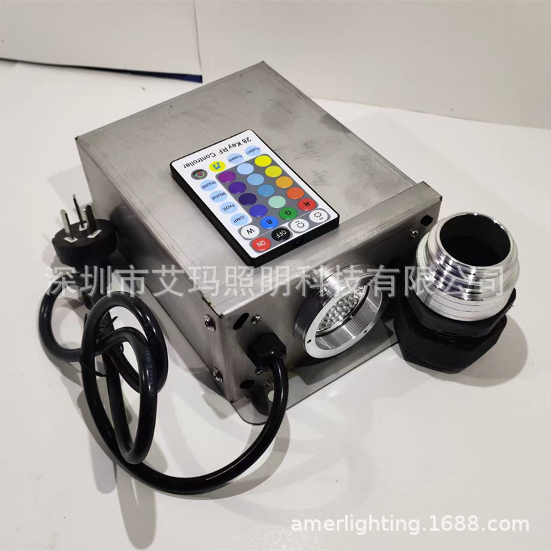 Уличная влагозащищенная IP65 стальная 45W цветная LED волоконно-оптическая машина