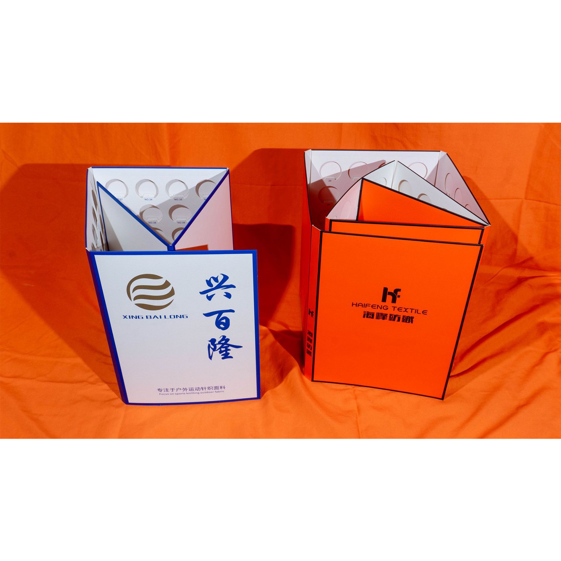 Printing Hollow Color Card This Two Folding Color Card Fabric Sample Textile Leather Fabric Sticker Hollow Color Card