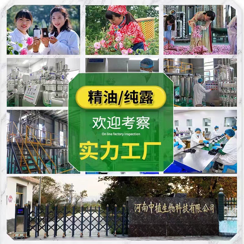 Damascena Rose Hydrosol Toning and Moisturizing Flower Water Wet Compress Spray Distilled Essential Oil Flower Liquid