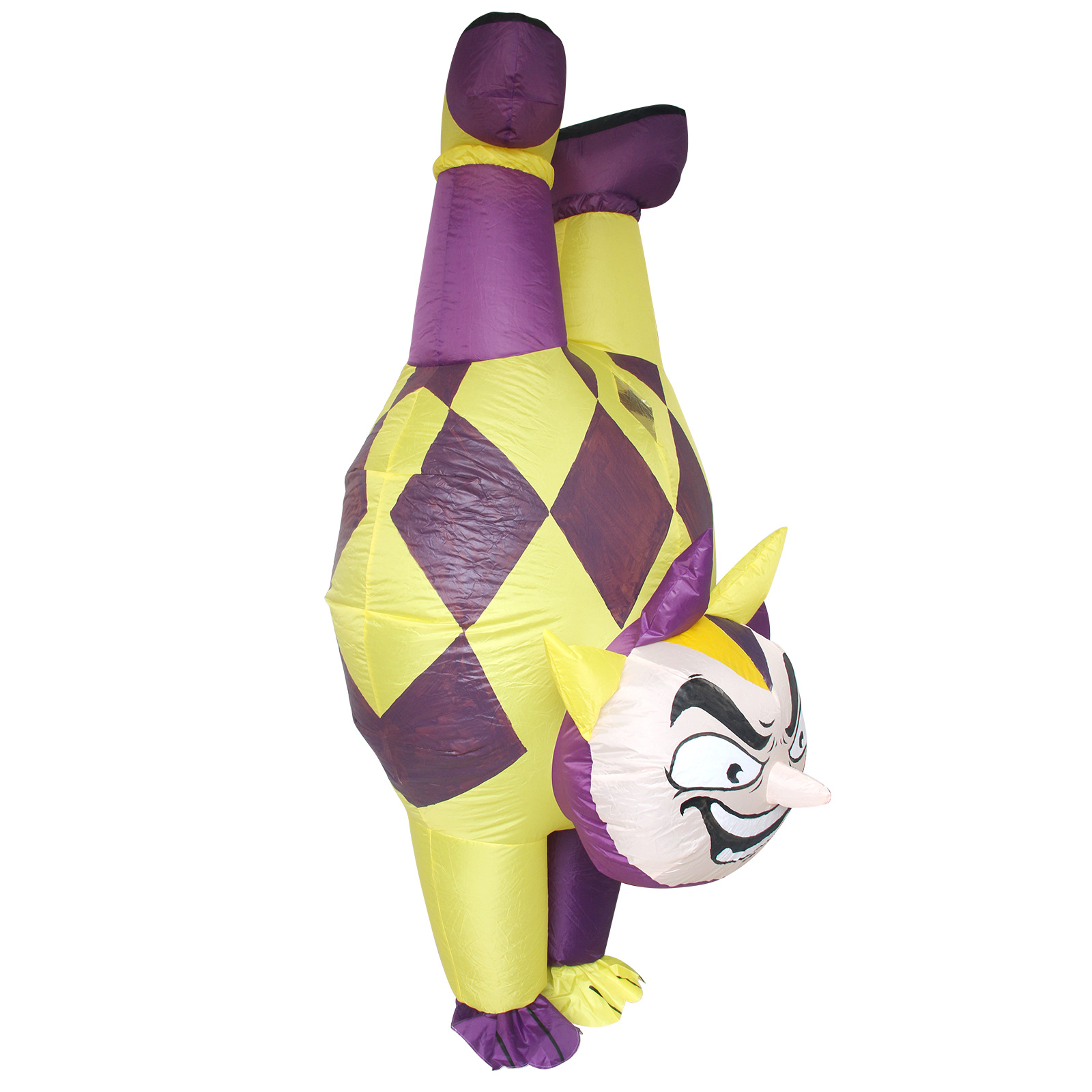 Cartoon New Product Inverted Clown Inflatable Suit Halloween Inflatable Doll Carnival Inflatable Suit Holiday Party Costume