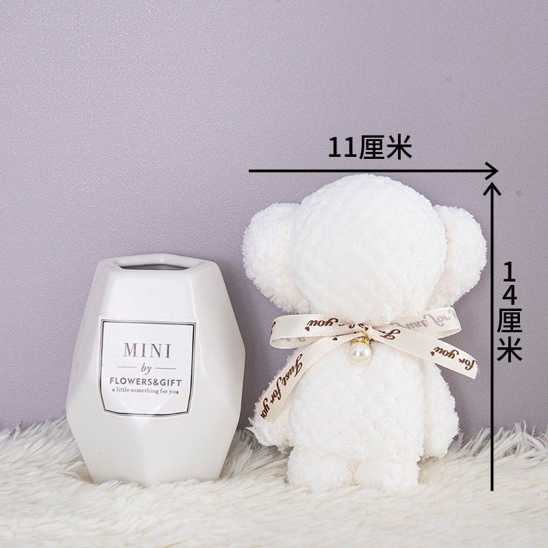 30*30 bear towel wholesale pineapple bear hand gift towel opening small gift wedding gift wedding gift