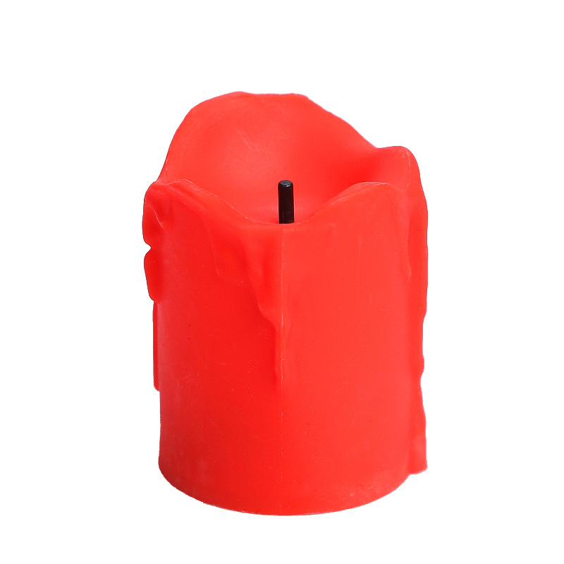 Wedding Led Digital Artificial Candle Light Holiday Dinner Bar Tearing Craft Birthday Candle Electric Candle Light Wholesale