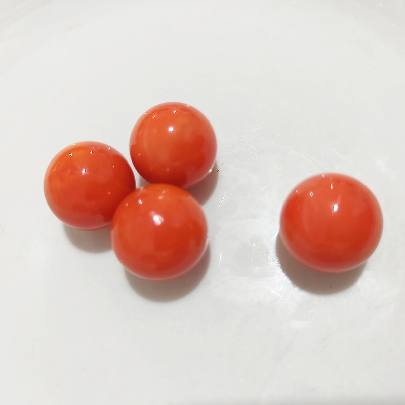 Customized Glass Beads Cream Glass Beads Porcelain Colorful Marbles Playground Beads Colorfuled Glass Marbles Can Be Packed in Small Bags