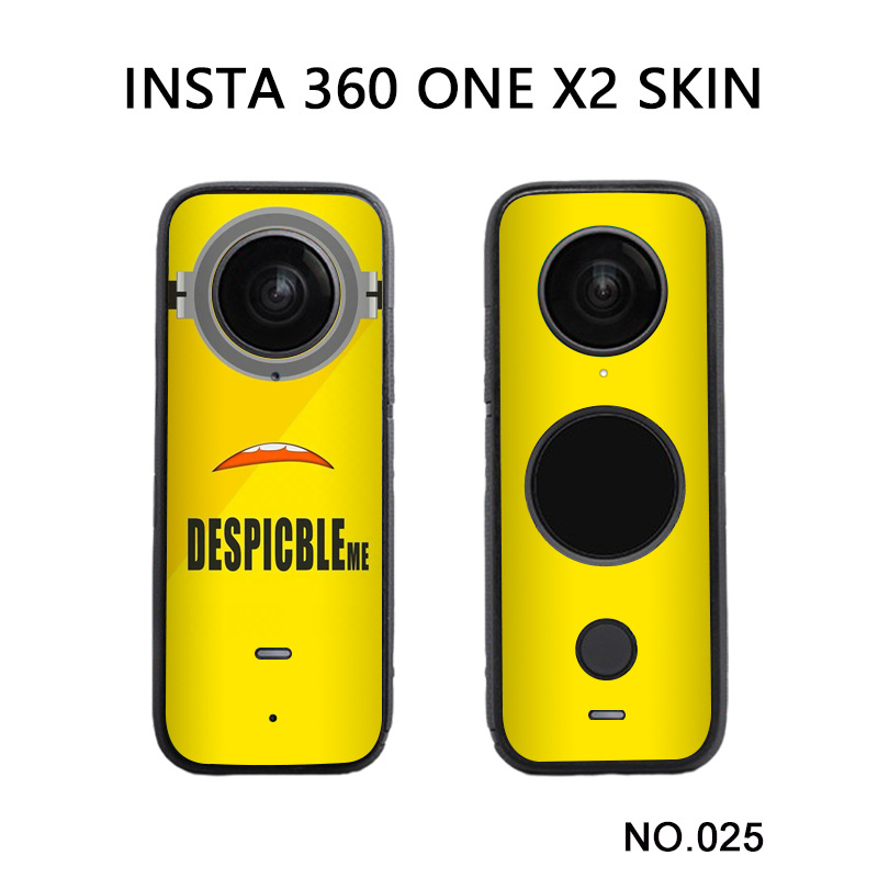 Наклейка insta360 shadow stone one x2, защитная пленка для спортивной камеры, водонепроницаемая, можно перемещать без следов клея