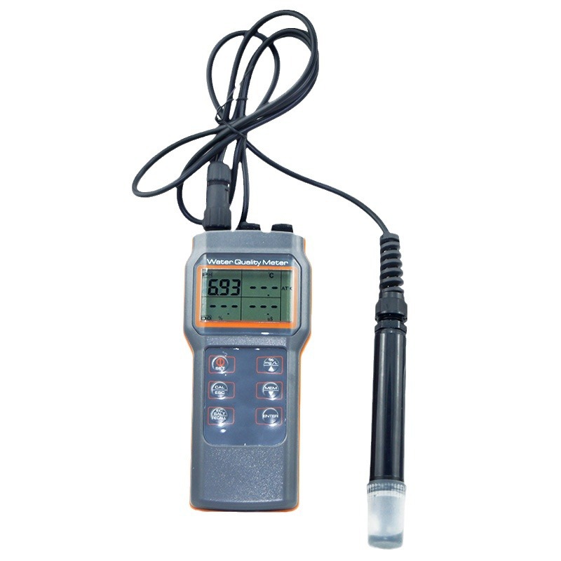 Taiwan Hengxin AZ86031 Portable PH Acidity Meter Dissolved Oxygen Conductivity Salinity Test Dissolved Oxygen Meter