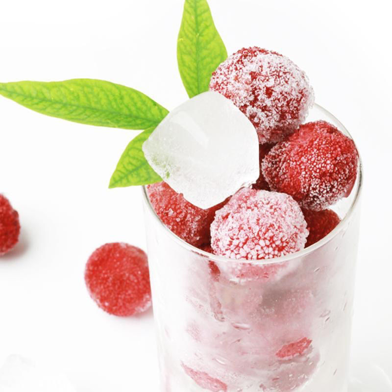 Free shipping on behalf of jingford ice waxberry 50g 100 packs Fujian specialty summer instant iced waxberry childhood back