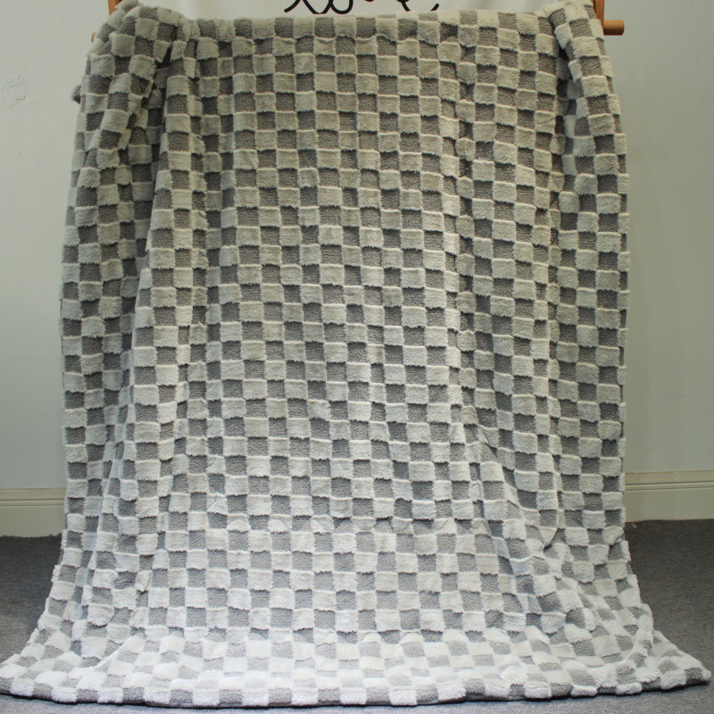 Производитель индивидуального простого имитации кроличьего меха, плюшевое одеяло, фланель, имитация кроличьего меха.