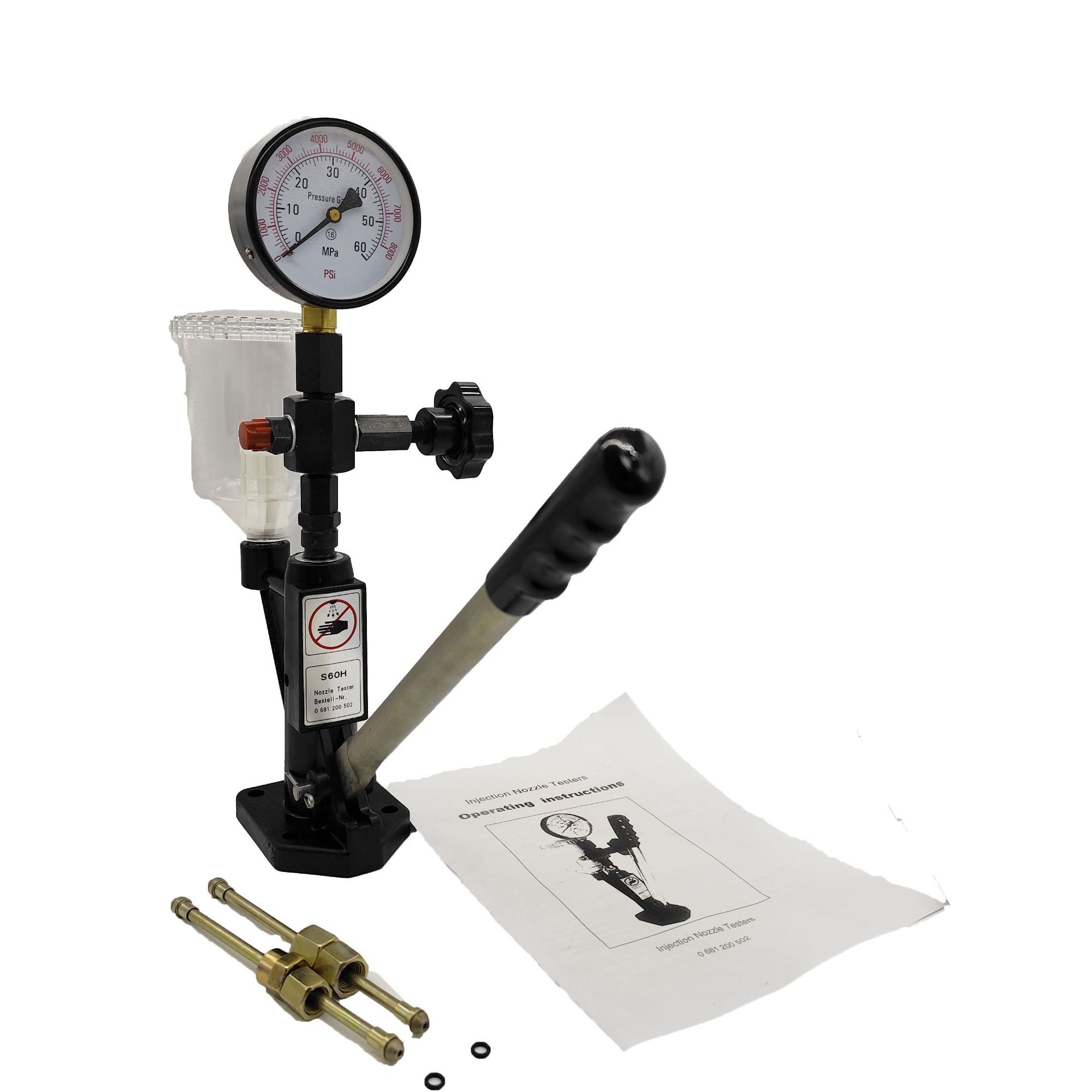 Manufacturer Customized S60H Oil Nozzle Calculator Vertical Fuel Injector Detector Fuel Injector Detector