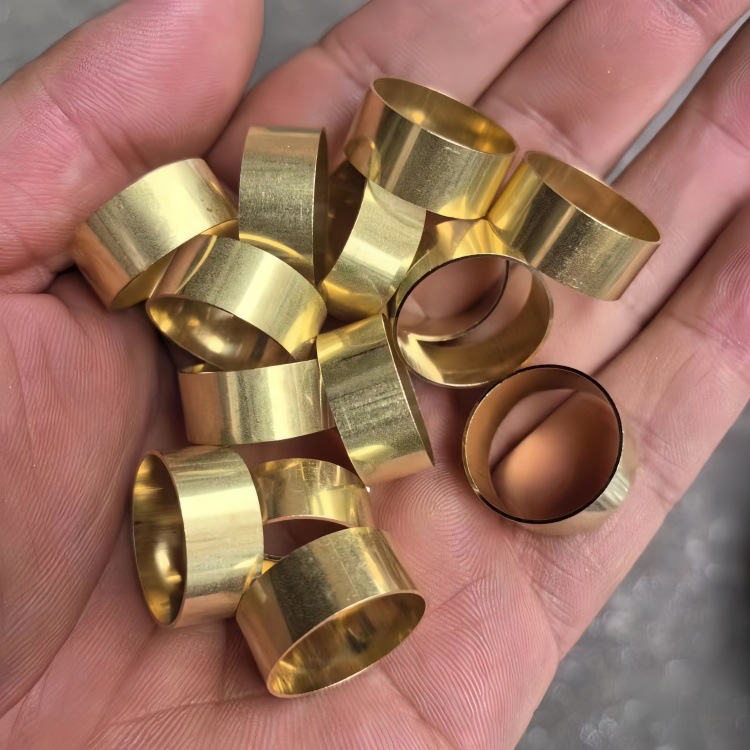 H65 Brass Tube, Thin-Walled Brass Capillary Tube, Furniture Copper Sleeve, Precision Cutting, Bending and Chamfering, Electroplating Processing