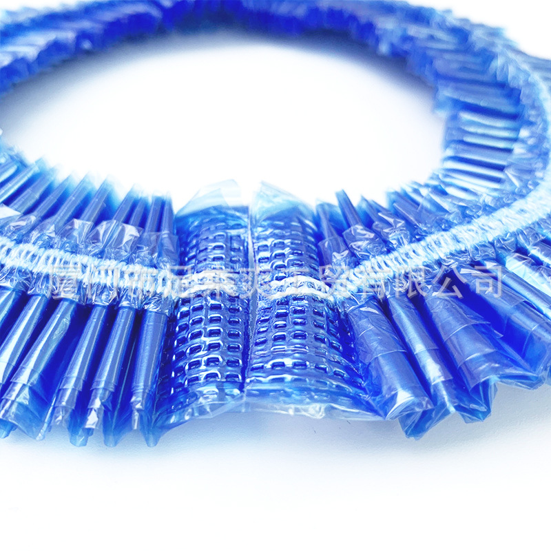 Оптовая продажа прочных утолщенных пластиковых одноразовых крышек для ванн для салонов с белым и синим цветом