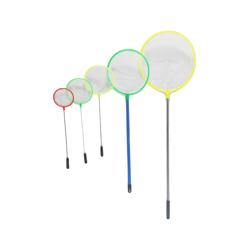 Fish Fishing Manufacturer Wholesale Outdoor Stall Fishing Net Aquarium Fish Tank Fishing Net Children's Toy Round Net Ornamental Fish