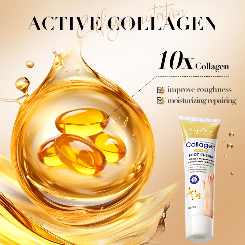 SADOER Bone Collagen Anti-wrinkle Nourishing Foot Cream Care Autumn and Winter Foot Cream Cross-border Foreign Trade Wholesale