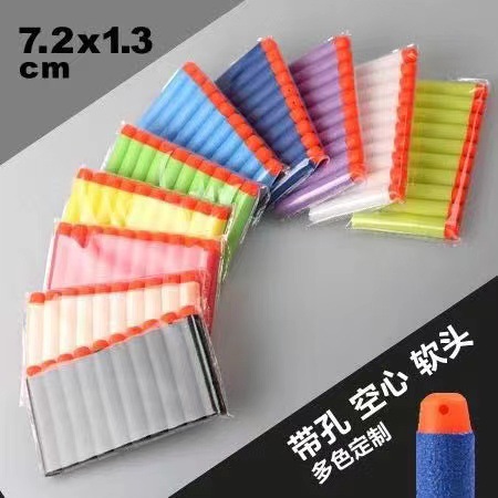 Игрушечный пистолет, полая мягкая пуля, EVA, многоцветная