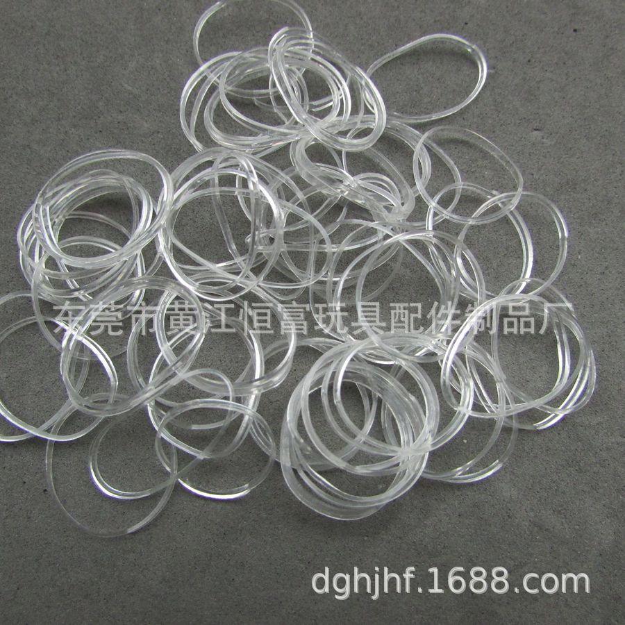 Прямые продажи производителя, прозрачная резинка для связывания цифрового шнура, прозрачная резинка, резинка против старения
