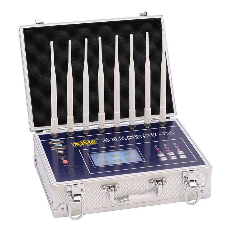 Big Gray Wolf D8 Floor Scale Weighing Monitoring and Prevention Instrument Digital Scale Anti-Remote Control Anti-Interference Detector Alarm