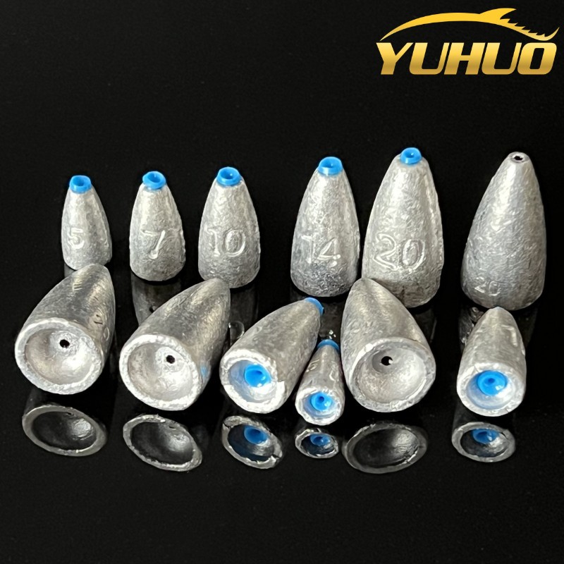 Свинцовый подвес с вогнутым дном для рыбалки