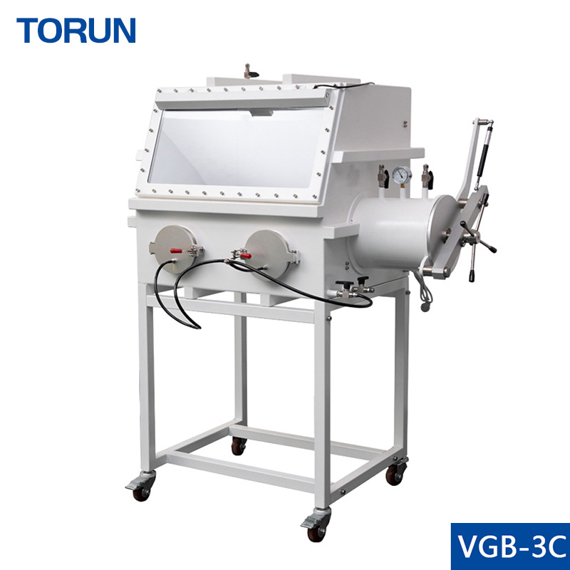 Vacuum Glove Box Laboratory Anaerobic Box Scientific Research Vacuum Nitrogen Sealed Box Stainless Steel Glove Box