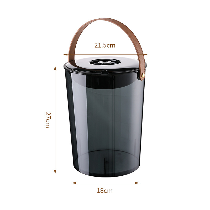 Tea Bucket Tea Dregs Separation Filter Drainage Bucket Kung Fu Tea Set Accessories Household Waste Bucket Tea Ceremony Tea Table Trash Bin