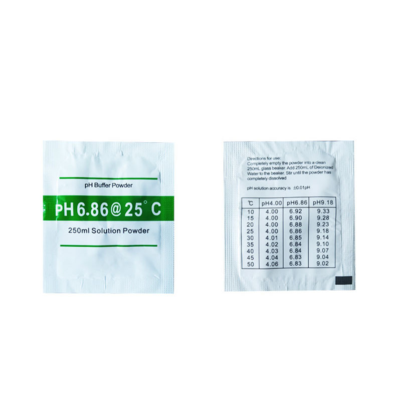 Factory wholesale PH calibration powder 9.18ph buffer powder Acidometer 6.86 calibration powder 4.01 bagged ph powder