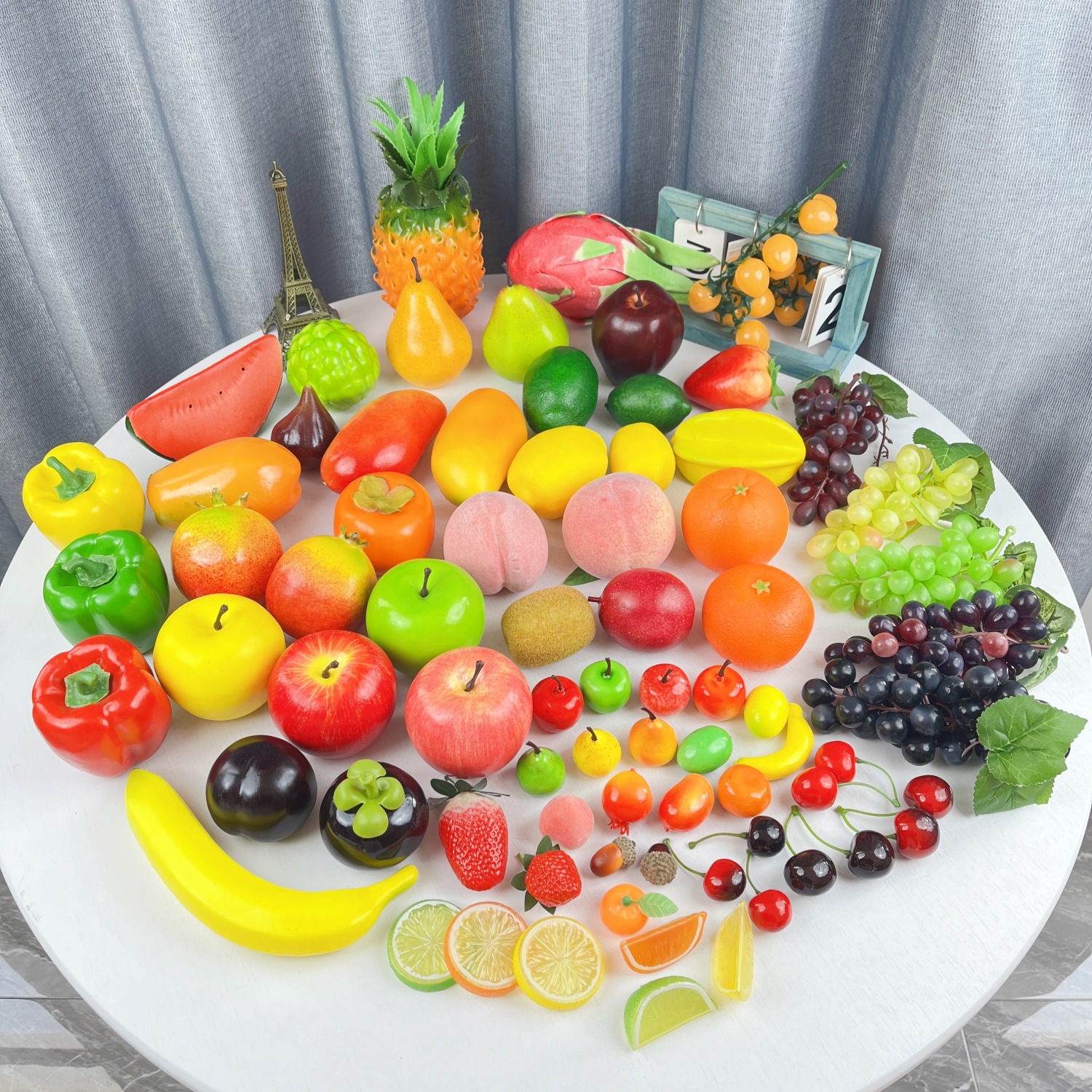 artificial fruit wholesale foam fake fruit vegetable model simulation apple banana lemon orange pear decoration