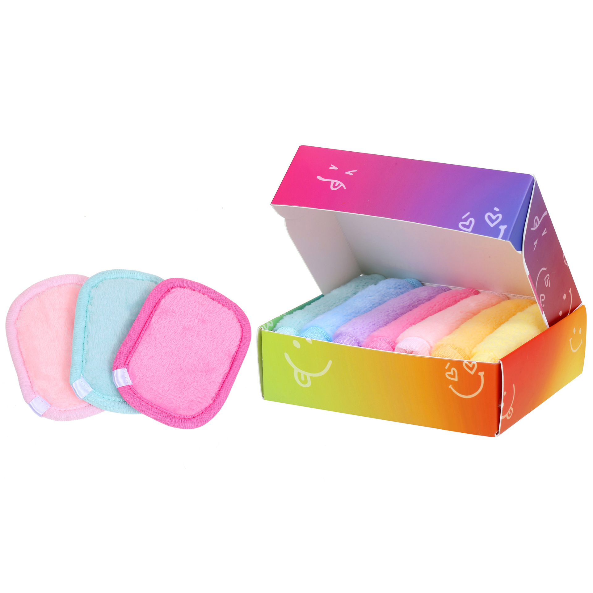 Factory Customizable Microfiber Makeup Remover Towel, Lazy Person's Clear Water Makeup Remover Towel, Machine Washable Makeup Cotton Pad