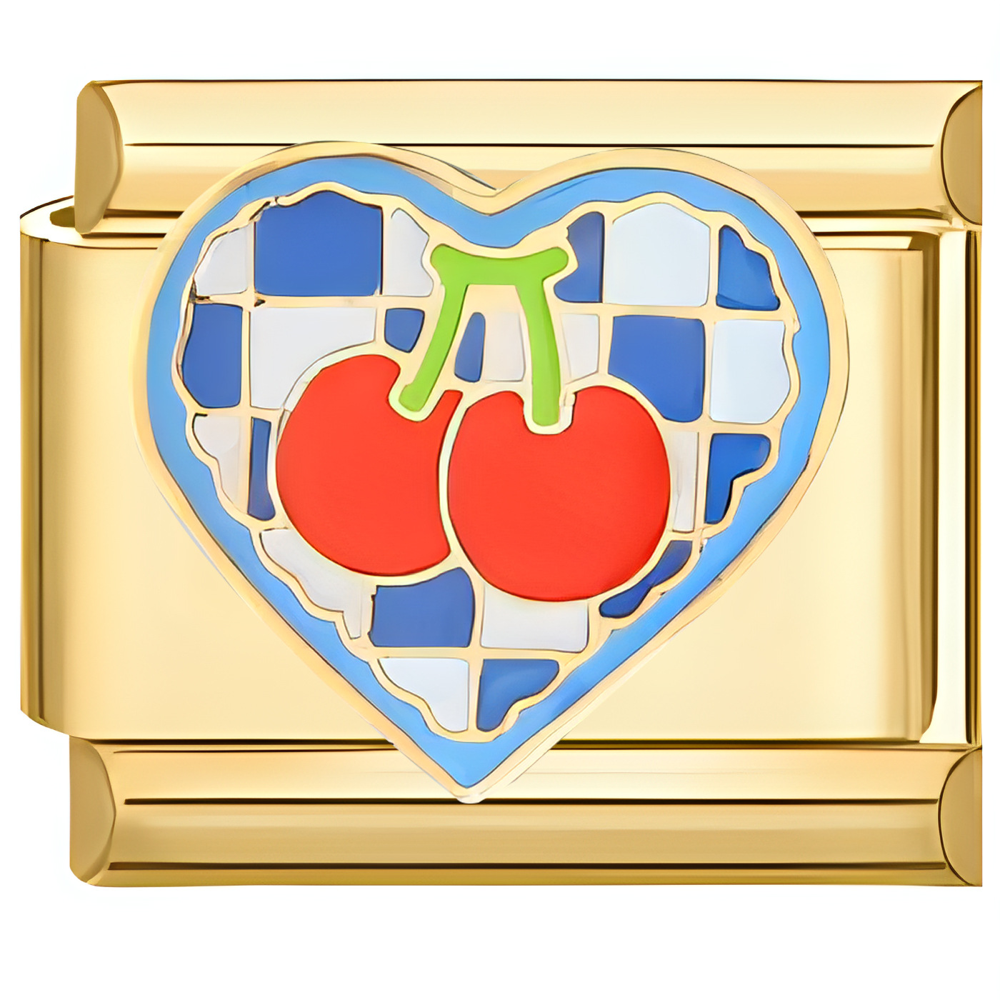 Cross-border Special for DIY Gold Module Bracelet Stainless Steel Dolphin Love Pattern Camera Strawberry Gem Bead Chain