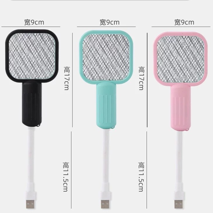 Household USB Purple Light Mosquito Killer Lamp Electric Mosquito Swatter to Kill Mosquitoes Outdoor Picnic Portable Car Low-Power Mosquito Repellent
