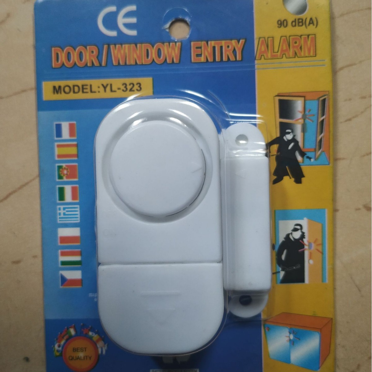 Door window alarm door magnetic defect is very few (for export)