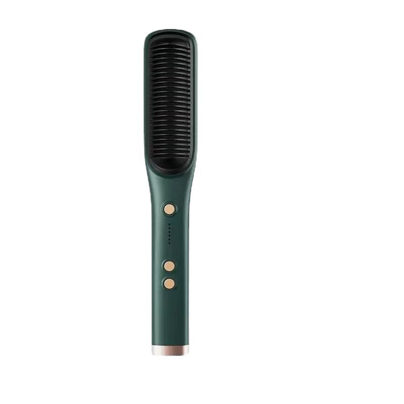 New Style Hair Straightening Comb, Negative Ion Straight Hair and Curly Hair Dual-Use Electric Curling Comb, Dormitory Lazy Person Does Not Hurt Hair