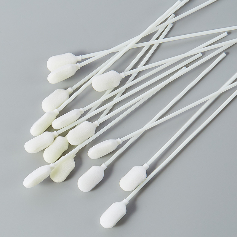 1012D-P sponge wiping stick disposable clean cotton swab 150cm single head dust-free cotton swab purification cotton swab