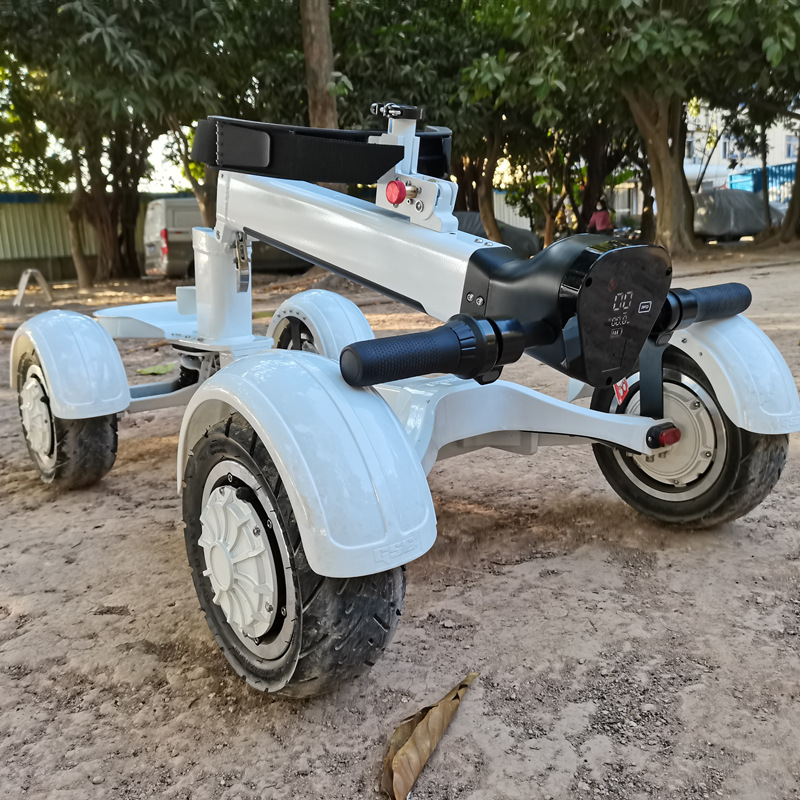 One-piece delivery golf cart double drive 48v10.4a high-power four-wheel off-road scooter with seats