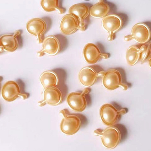 Source Manufacturer Wholesale Ceramide Gold Glue Essence Powder Glue Dilute Fine Lines Hydrating Capsule Oem Processing