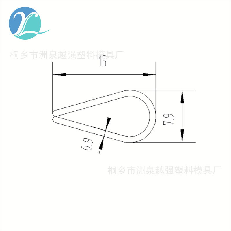 Supply PVC plastic rod fence cloth clip office file clip blade clip fence insert