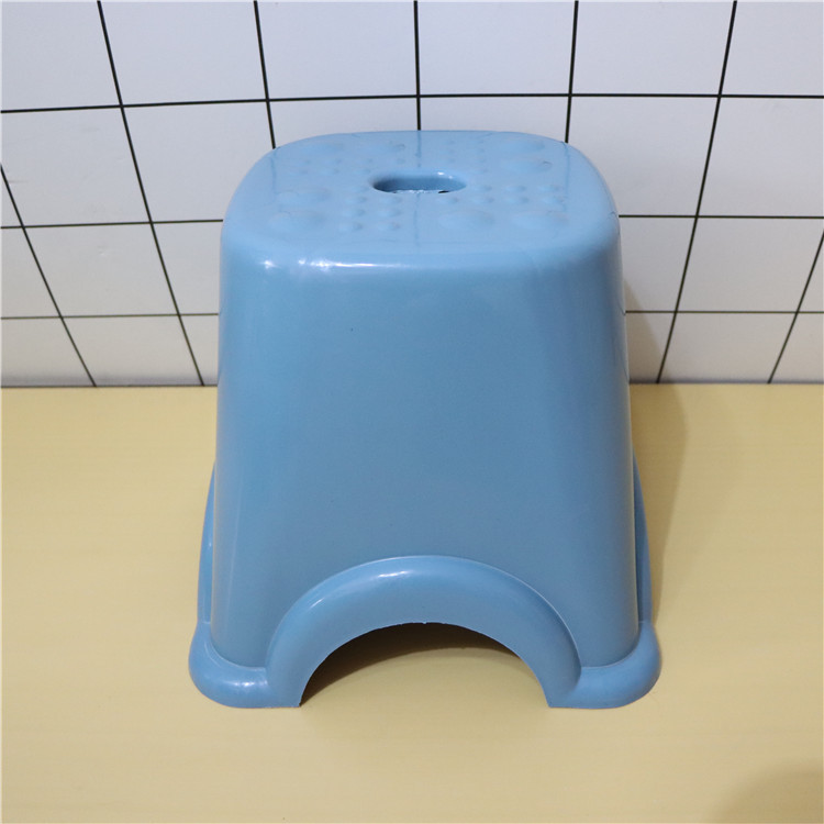 in stock Wholesale Thickened Plastic Massage Stool Household Shoe Changing Stool Low Stool Plastic Bathroom Stool Printable LOGO