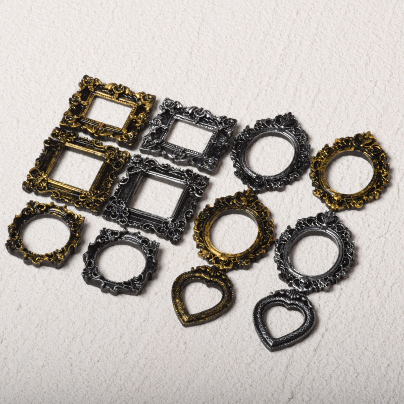 Retro series Mini small frame photo wall decoration DIY creative jewelry accessories photo props